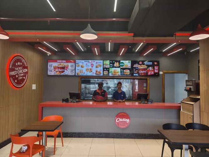 Chicking store interior — India